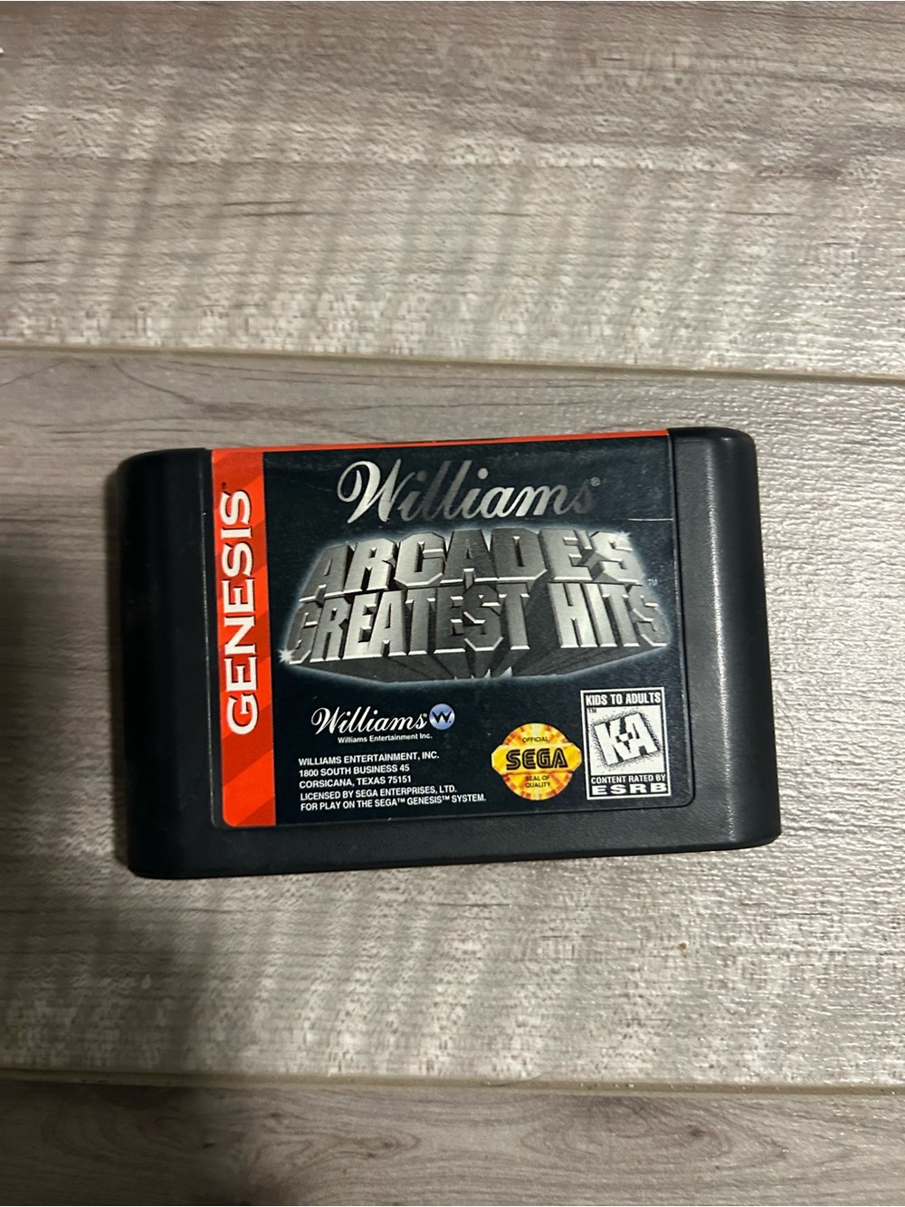 Arcade's Greatest Hits Sega